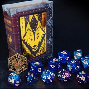 Dragon Age Dreadwolf Elder Dice NWT - First Edition, still in package